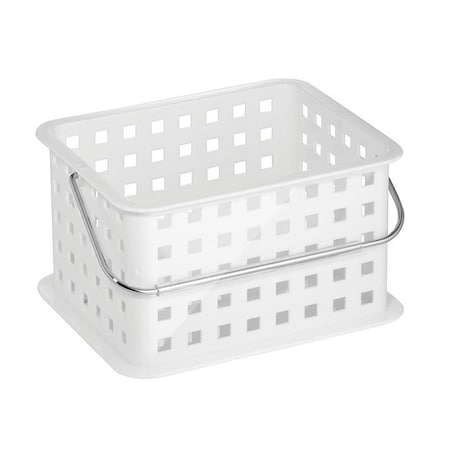 Idesign iDesign White Storage Basket 7 in. H X 5 in. W X 9.25 in. D 61201